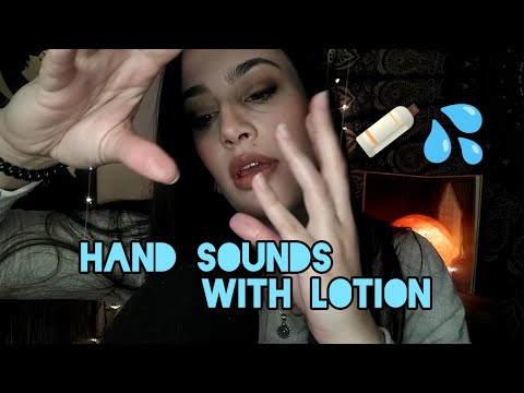ASMR Fast & Aggressive Moisturized Hand Sounds, Sticky Finger Tapping