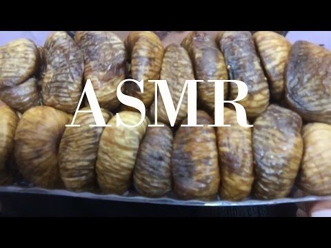 ASMR Dry Figs (EATING SOUNDS) | SAS-ASMR