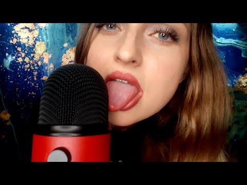 ASMR| licking mic,  tongue flicking,  mouth sounds,  wet mouth sounds 💦💦💦