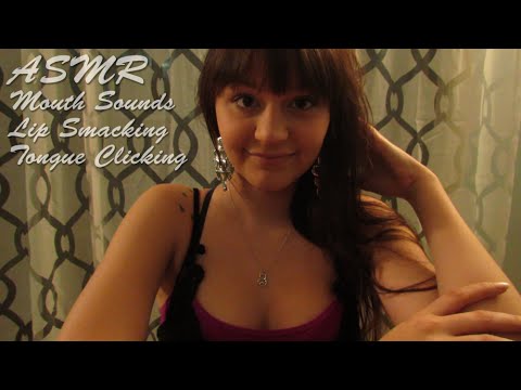 ASMR Heavy Mouth Sounds, Tongue Clicking, Lip Smacking, Inaudible Whispers, and Personal Attention