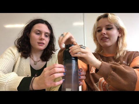 doing ASMR at our university