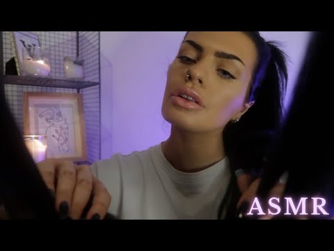 ASMR Sleepover ✨ Safe Space for You To Fall Asleep (personal attention / hair play)