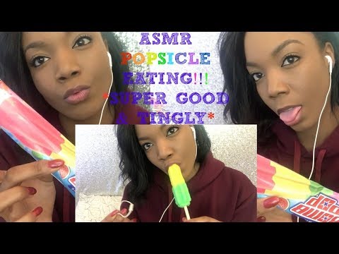 ASMR | 🍡 POPSICLE EATING | Wet Mouth Sounds | Jolly Rancher Flavor *so tingly*