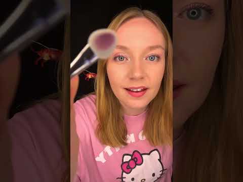 ASMR Doing Your Makeup using Claire’s Products 💖 #asmr #shorts