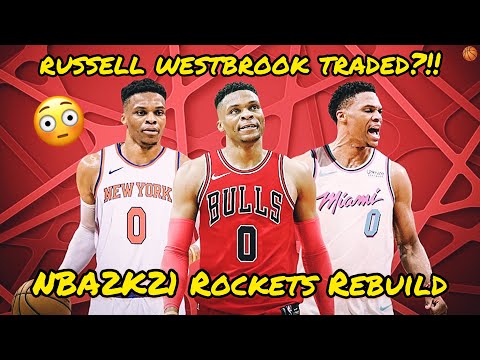 Russell Westbrook Traded!?? 😳 (ASMR) NBA2K21 Rockets Rebuild 🏀