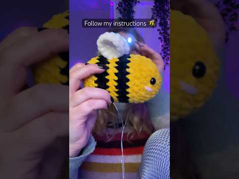 Follow the bee 🐝 don’t look at the light 💡 ASMR