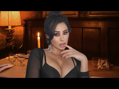 😻🫦🌭German waitress has inappropriate conversation with you●Roleplay ASMR