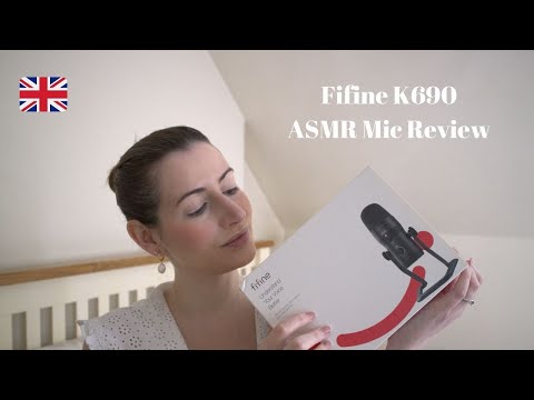 New Microphone Review & ASMR Testing 'Fifine K690' - SOFT SPOKEN | SOLANGE PRATA