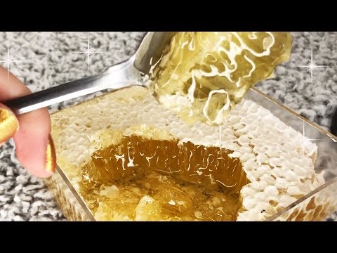 ASMR Honeycomb Sounds 🍯 (Whispered) No Eating