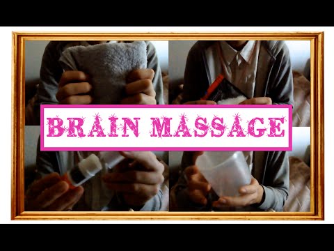 ✧J-ASMR✧ブレインマッサージ２/Binaural brain massage2/Relax trigger sounds/두뇌 마사지2 音フェチ Japan