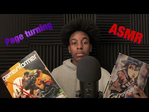 [ASMR] Page turning // whispers for sleep