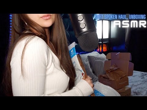 ASMR - Close-Up To Mic, Amazon Haul, Fast Tapping And Scratching Skincare/Beauty Whisper/Soft Spoken