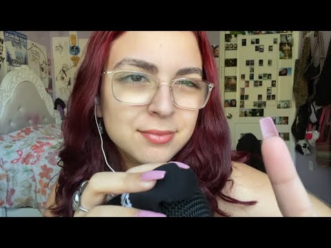 ASMR | fast & aggressive mic triggers with mouth sounds
