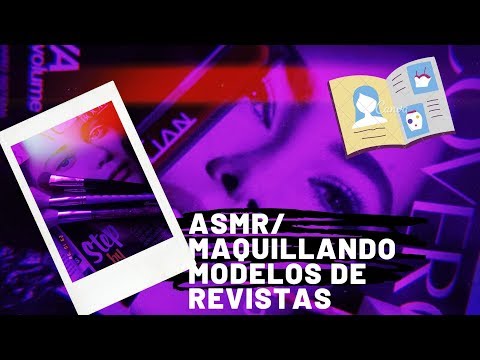 ASMR/ Te hago dormir con estos sonidos/ Sonidos de revista/ Maquillando Revistas/ Andrea ASMR 🦋