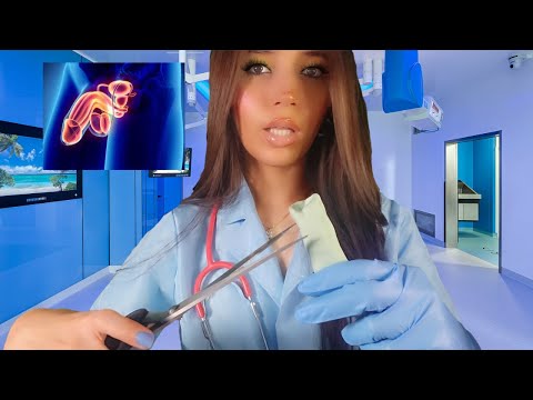 ASMR : REAL HOSPITAL EXAM FOR RELAXATION (SURGERY SEX)