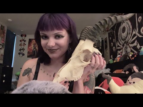 ASMR | Spooky Triggers ☠️ tapping, scratching, tracing, mouth sounds, etc