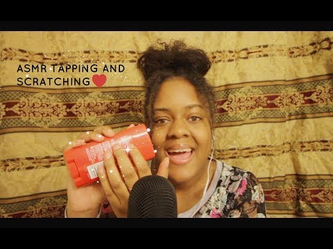 ASMR Tapping And Scratching! (Random items/Tongue Clicking)