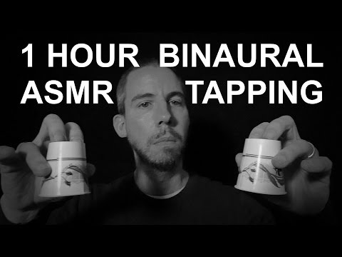 1 Hour Binaural ASMR Tapping ( No Speaking / Traditional ASMR )