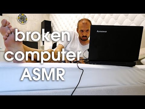 Broken Computer ASMR (livestream)