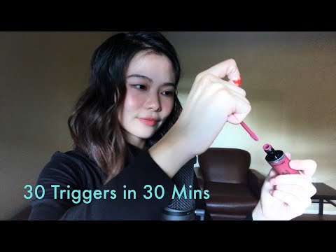 30 Triggers in 28:27 ASMR