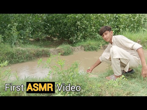 My new First ASMR video l ASMR at Natural Sceneries