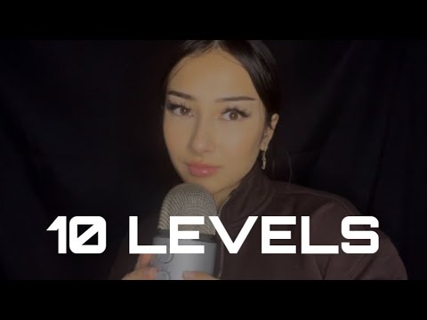 ASMR 10 LEVELS TINGLE CHALLENGE 🥶 which level can you reach?