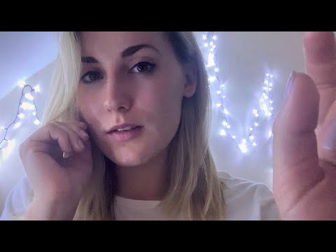 Relax After A Long Day 😴// Personal Attention (Face Touching & Breathy Whispers) // ASMR