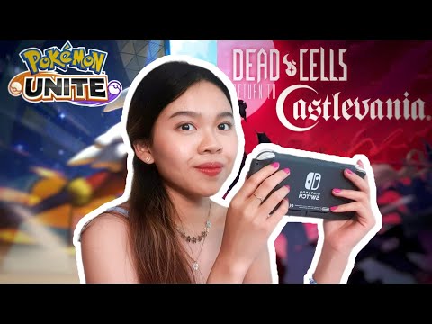 ASMR Gaming | Cozy Whispered Gameplay & Clicking Sounds On My Switch 🕹️(Pokémon Unite / Dead Cells)