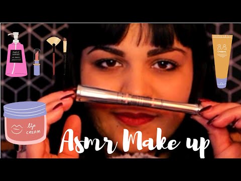 ASMR JE ME MAQUILLER - ♥️MAKE UP  - Fuffly 😍- MAQUILLAGE