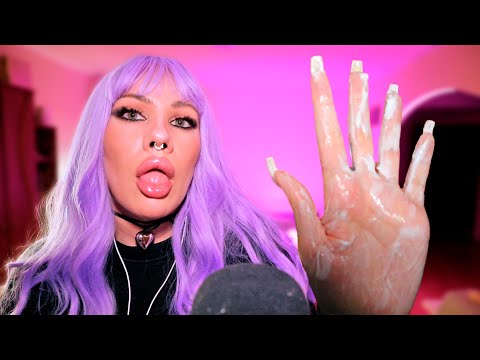 ASMR ❤️  | Lotion and hands sounds 🙌 | Cream sounds 💦