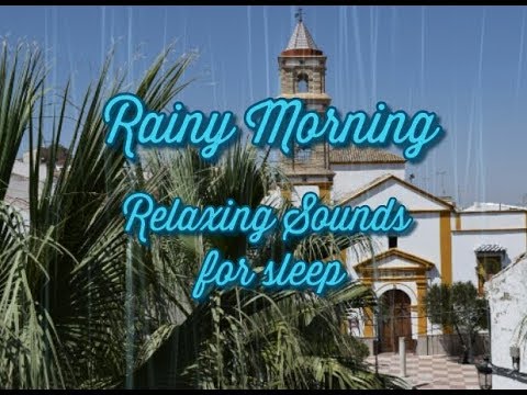ASMR NATURE SOUNDS: Rainy Morning 🌦️🐦| Rain & Birdsong for Relaxation