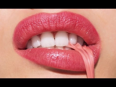 ASMR Gum Chewing Show and Tell Unboxing Tapping