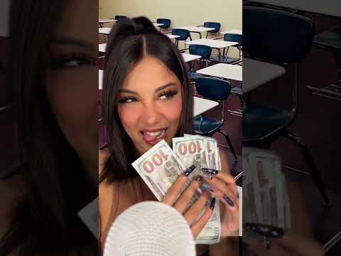 That girl who gets her first paycheck #asmr