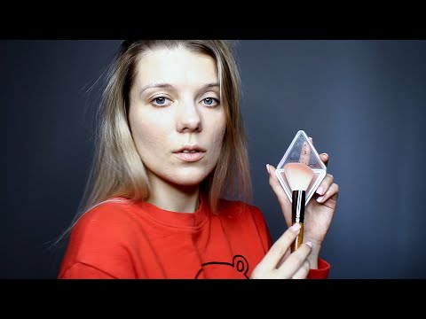 German ASMR Makeup Roleplay auf Deutsch