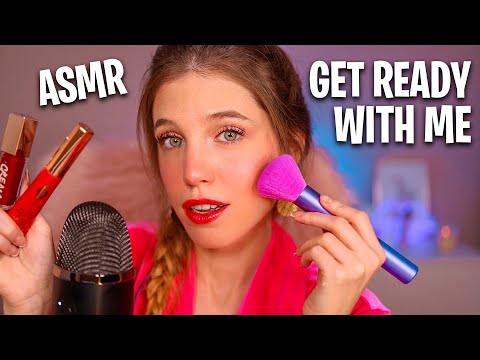 ASMR ME MAQUILLO MIENTRAS HABLO CONTIGO 💆🏼‍♀️ Get ready with hasta que te duermas profundamente 💄