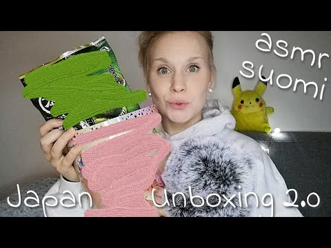 japan christmas gift unboxing 2.0🎁🇯🇵 ASMR SUOMI