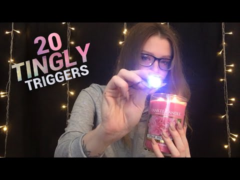 ASMR | 20 TINGLY TRIGGERS FOR ASMR AND EDUCATION