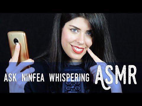 ASMR ita - 🔮 Le vostre DOMANDE · #AskNinfea (Whispering)
