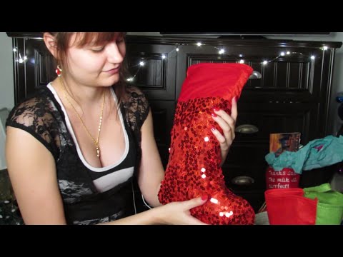 ASMR Stocking Stuffer Project: Opening Viewer Gifts, Crinkles and Tapping Galore!