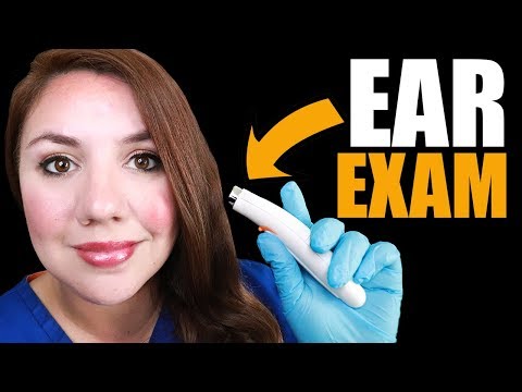 Classic ASMR Ear EXAM and Ear Cleaning / Tuning Fork, Otoscope and Personal Attention