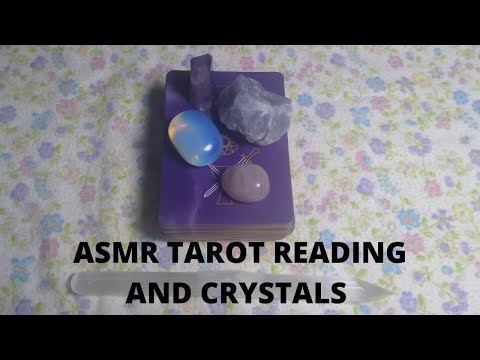 ASMR - Tarot Reading and Crystals - Soft Whispering