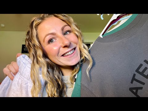 ASMR// RETAINER SOUNDS + SHOPPING HAUL/BIRTHDAY HAUL🤍🤩