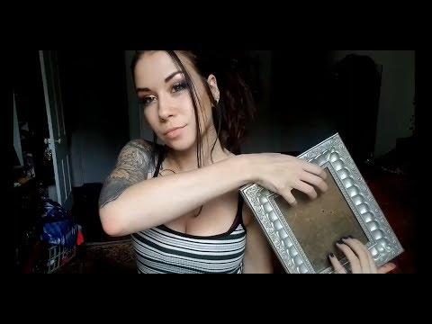 ASMR Thrift Haul 12. Show & Tingle. Soft spoken, Tapping, Chains, Sound Assortment