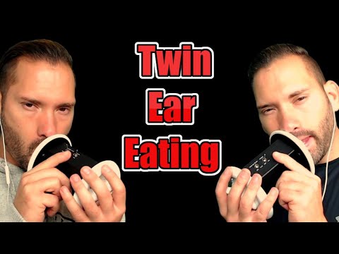 ASMR Twin Ear Eating (For Sleep And Relaxing)