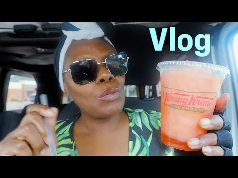 He Said Call Him Big Daddy | Trying Krispy Kreme Watermelon Chiller | Vlog
