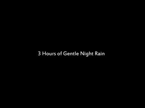 3 HOURS of Gentle Rain, Rain Sounds for Sleep | Insomnia ❤️