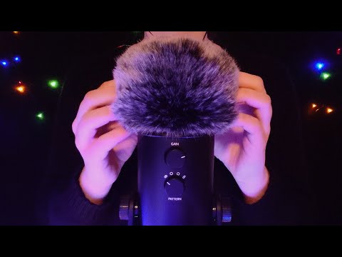 ASMR - Slow Microphone Scratching (With Fluffy Windscreen) [No Talking]