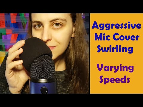 ASMR Aggressive Mic Cover Swirling With Varying Speeds - (No Mic Pumping In This One!)