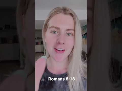 Comforting ASMR for when you’re suffering ✝️ Romans 8:18 #Shorts
