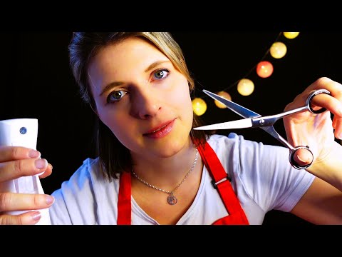 ASMR deutsch Friseur Roleplay ✂️ Relaxing Haircut I Friseursalon